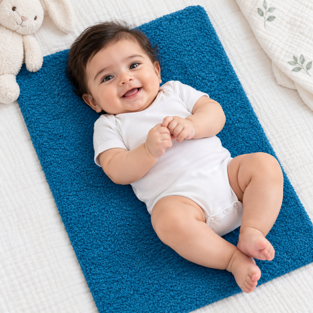 Waterproof  Baby Dry Sheet|Sky Blue|