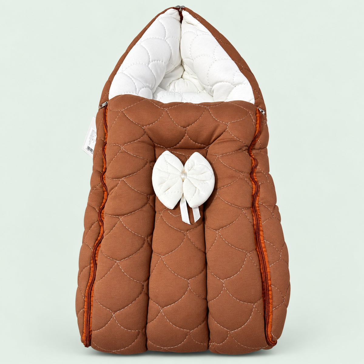 Premium Quilted Baby Carry Nest with Hood & Zip