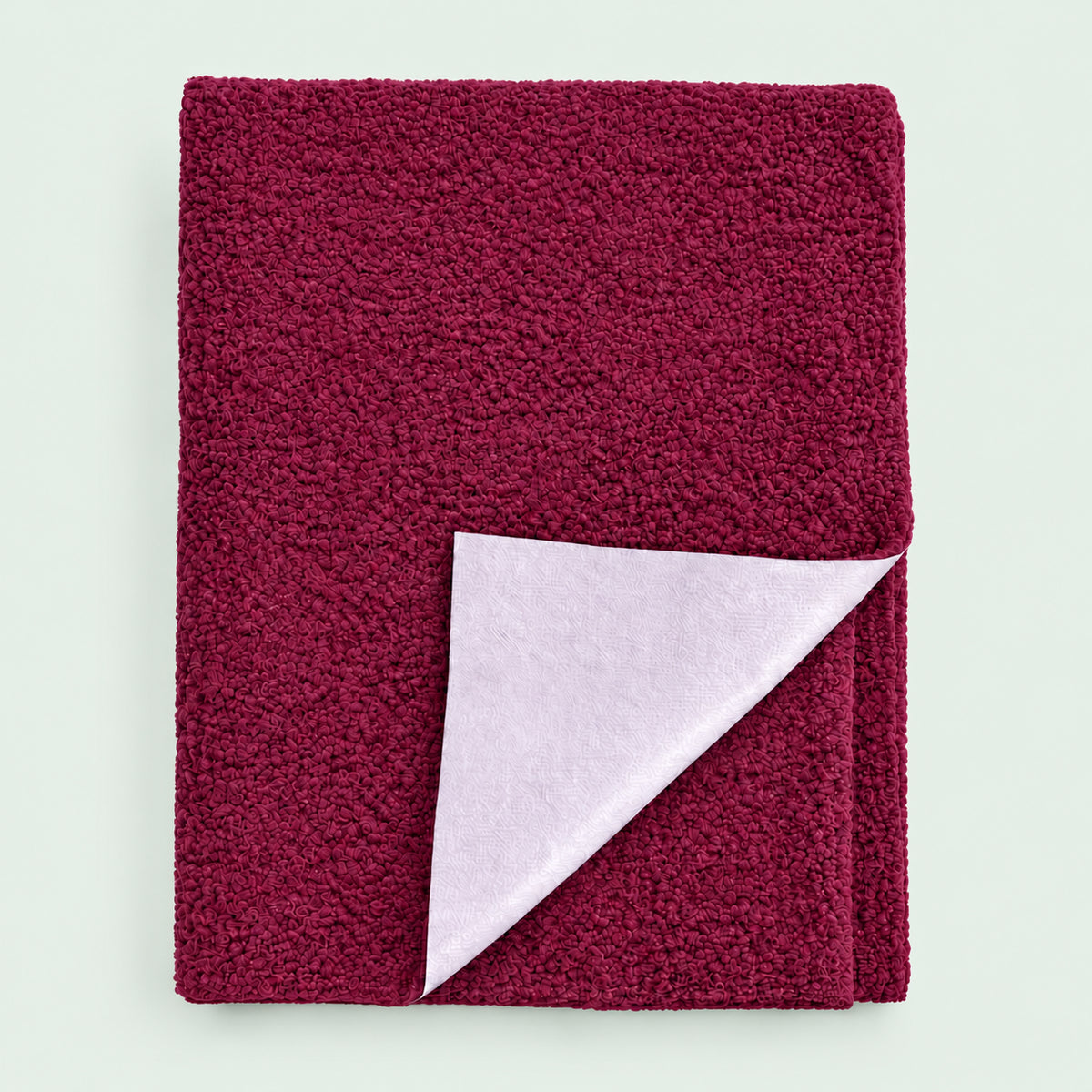 Waterproof Terry Baby Dry Sheet|Maroon|