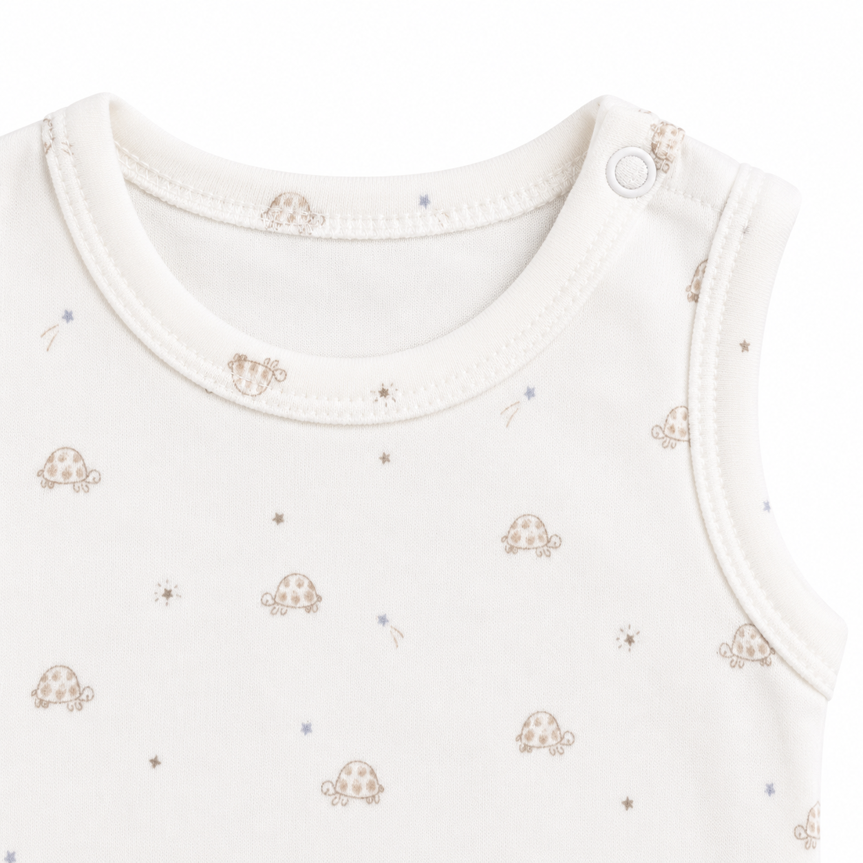Baby Sleeveless Floral Onesie  –( 0-3 Months)