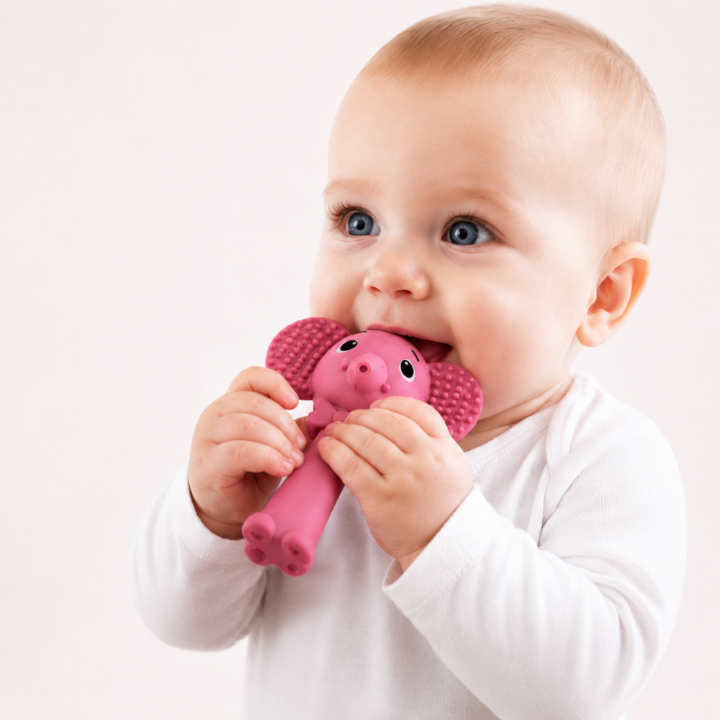 Silicone Rattle Teether for Babies