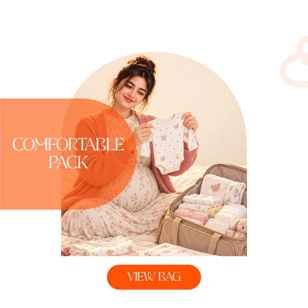 Comfortable Pack | Precurated hospital bag by JJ