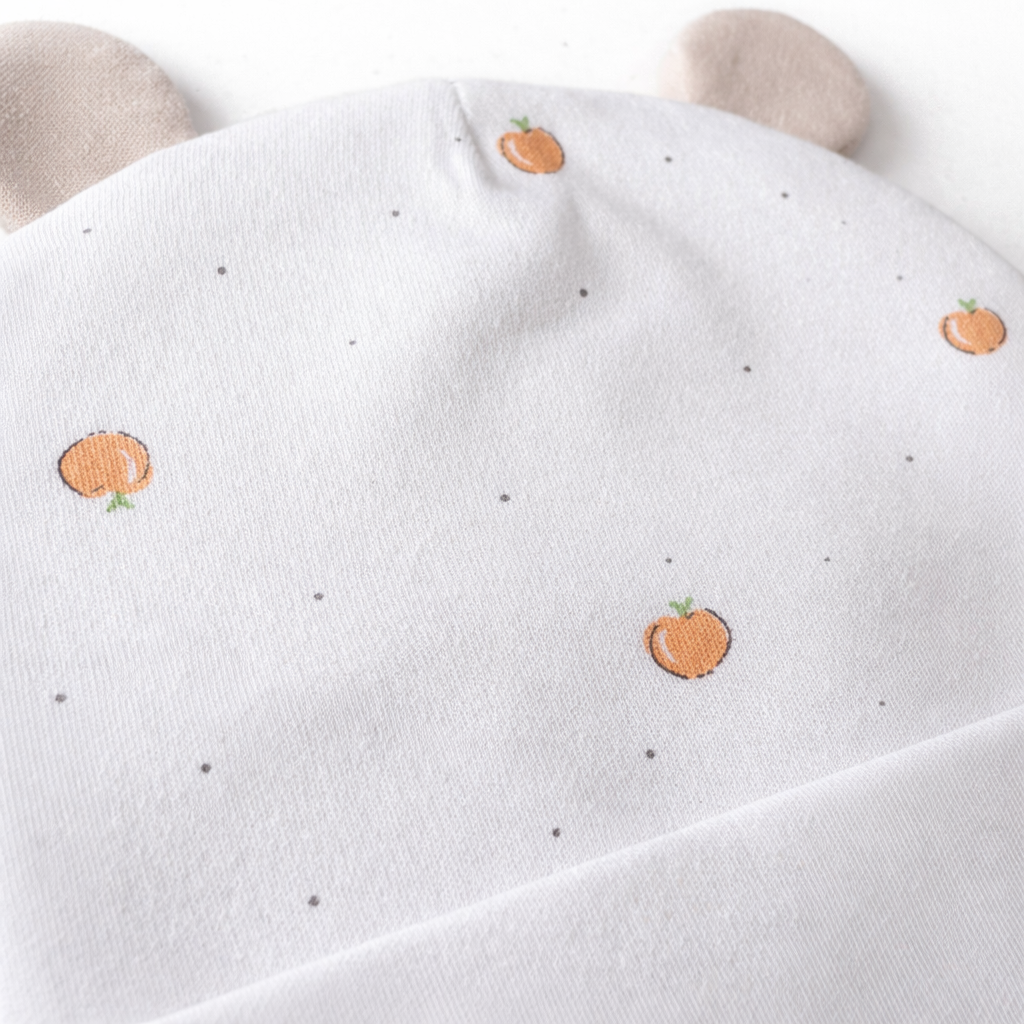 Newborn Baby Cotton Cap with Cute Ears