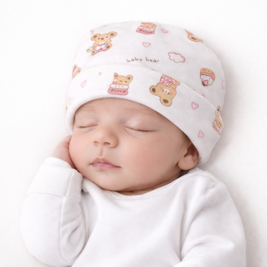 Newborn Baby Cotton Cap