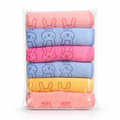 Baby Soft Face Towels (Pack of 6) – Bunny Print Cotton Towel Set