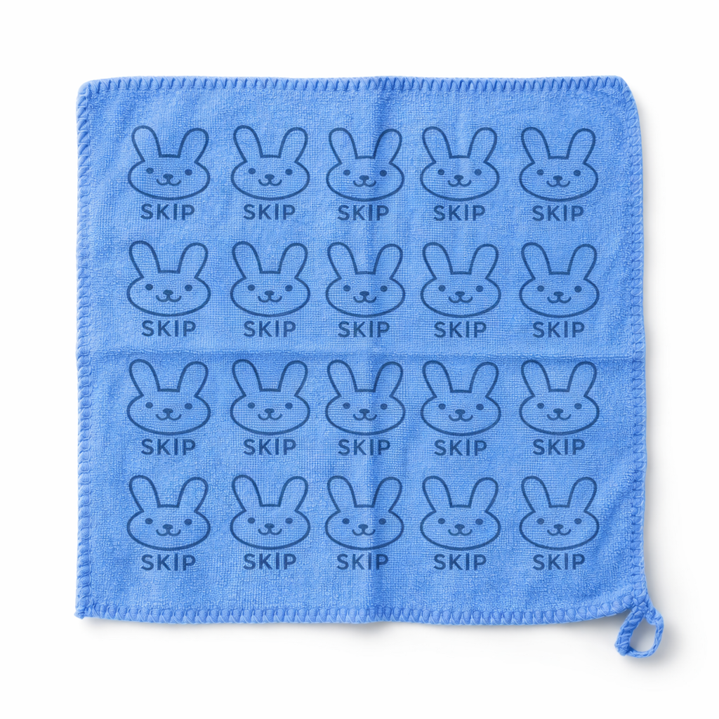 Baby Soft Face Towels (Pack of 6) – Bunny Print Cotton Towel Set
