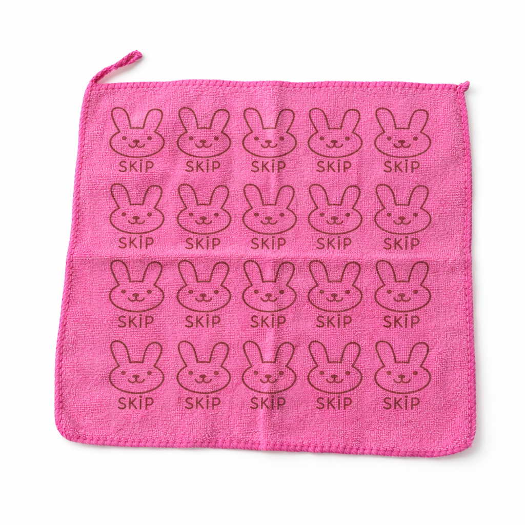 Baby Soft Face Towels (Pack of 6) – Bunny Print Cotton Towel Set