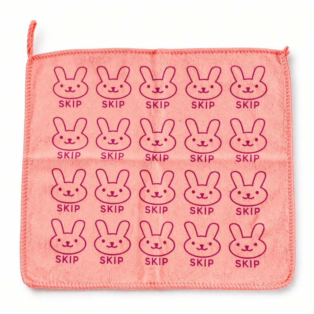 Baby Soft Face Towels (Pack of 6) – Bunny Print Cotton Towel Set