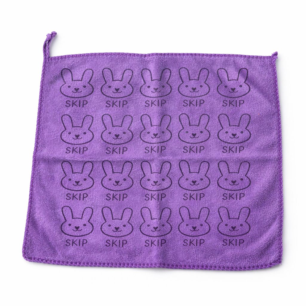 Baby Soft Face Towels (Pack of 6) – Bunny Print Cotton Towel Set