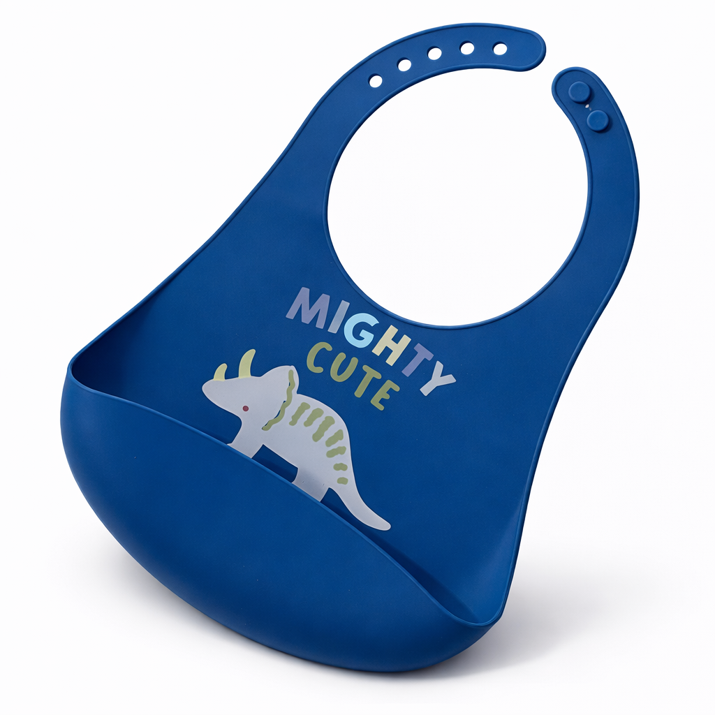 Baby Silicone Feeding Bib – Waterproof & Easy Clean