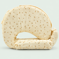 Lullaby Baby Care Premium Feeding Pillow for Newborn Baby | Breastfeeding Nursing Support Cushion | Baby Feeding Cushion with Removable Cover | Moon & Star Print