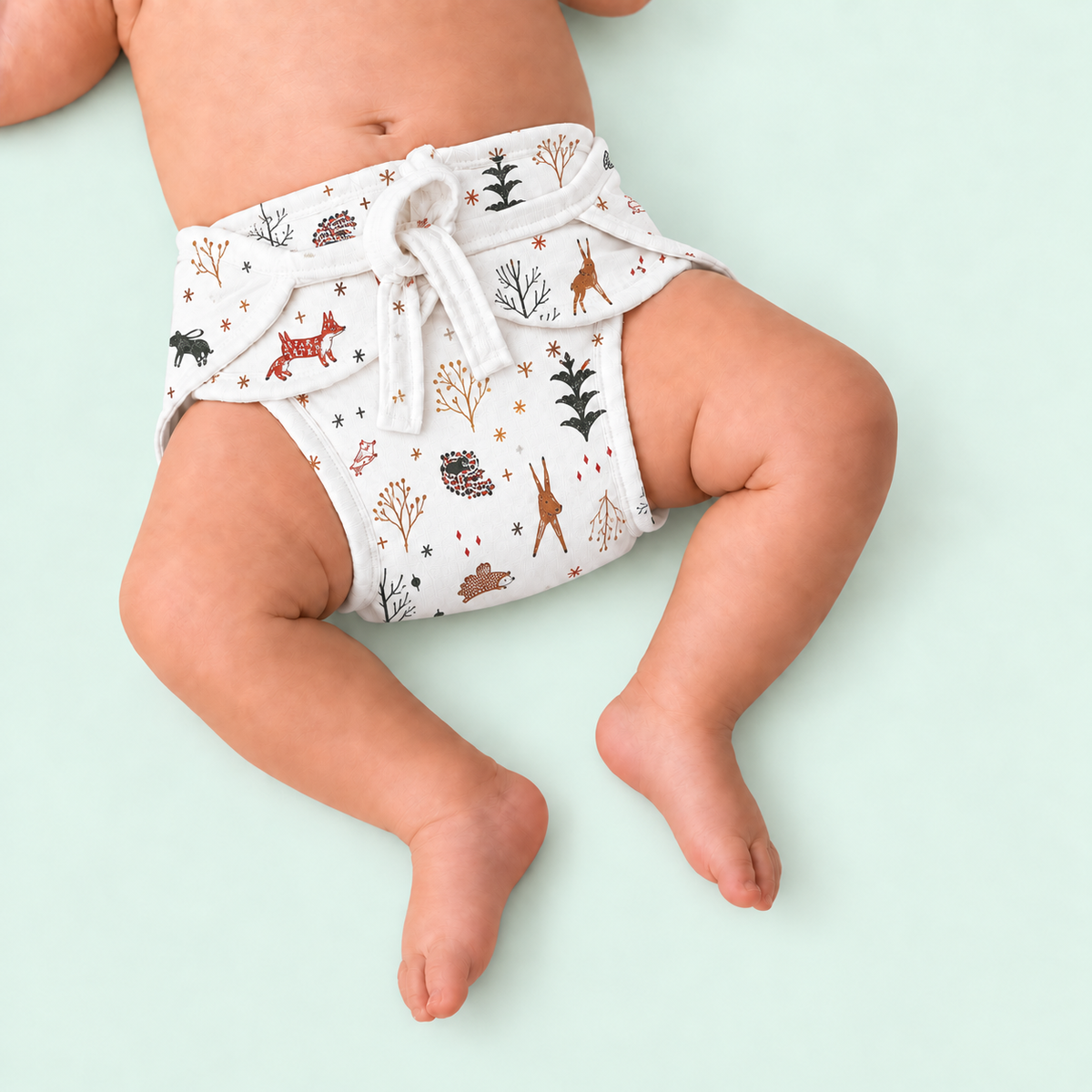 Muslin Nappies | Tie - up|Deer|