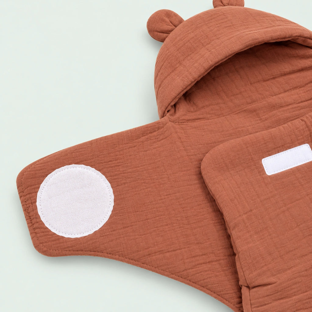 Muslin swaddle wrapper | | Crinkled Muslin|