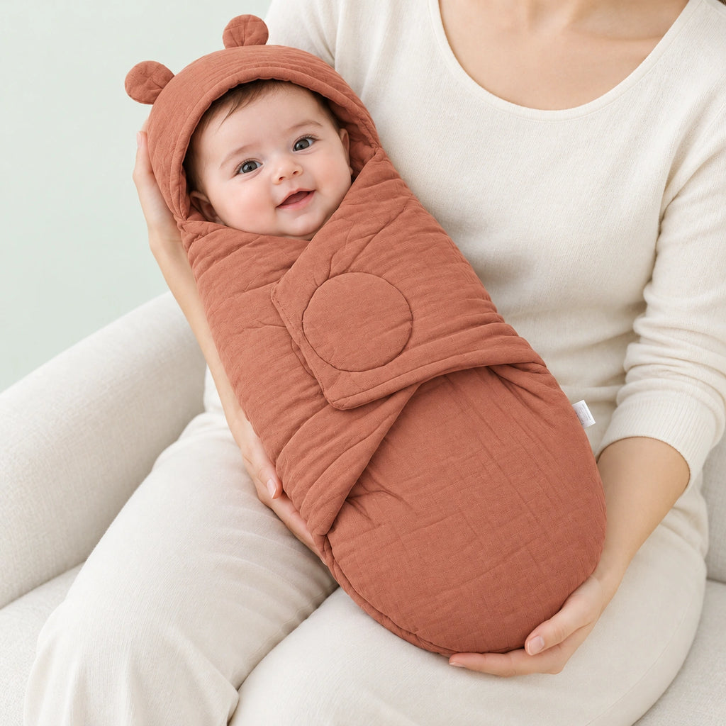 Muslin swaddle wrapper | | Crinkled Muslin|