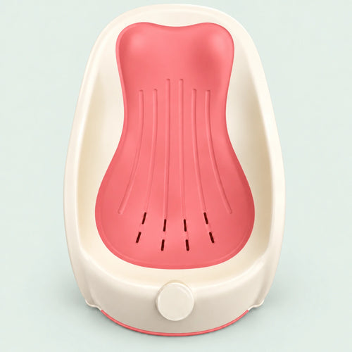 Baby Bathtub with Bath Support|Pink|