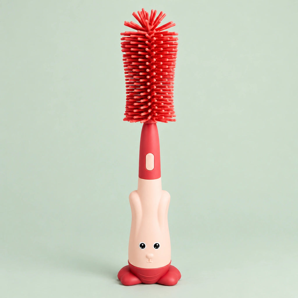 Baby Bottle Cleaning Brush Set – Cute & Practical Cleaning Solution