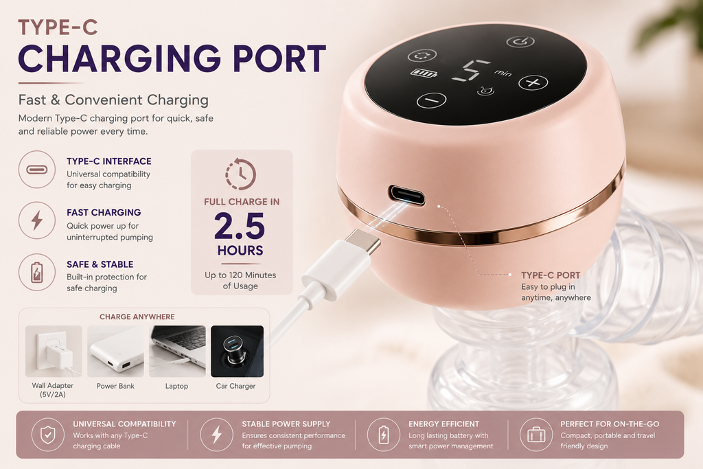 Only Baby Intelligent All-in-One Electric Breast Pump