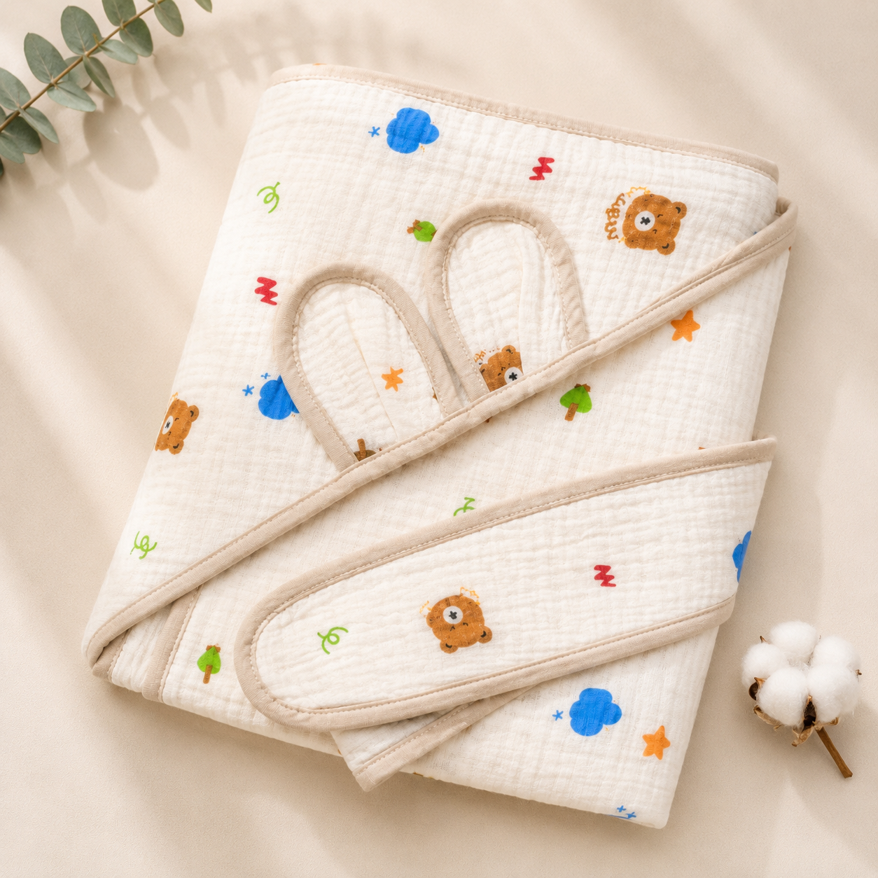 Premium Muslin Baby Wrapper