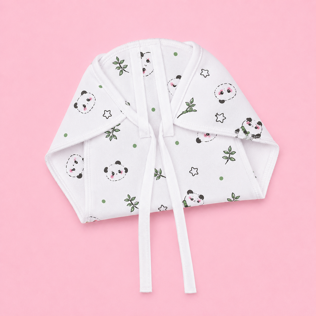 Muslin Nappies | Tie - up | Panda