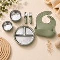 Premium Stainless Steel Feeding Set