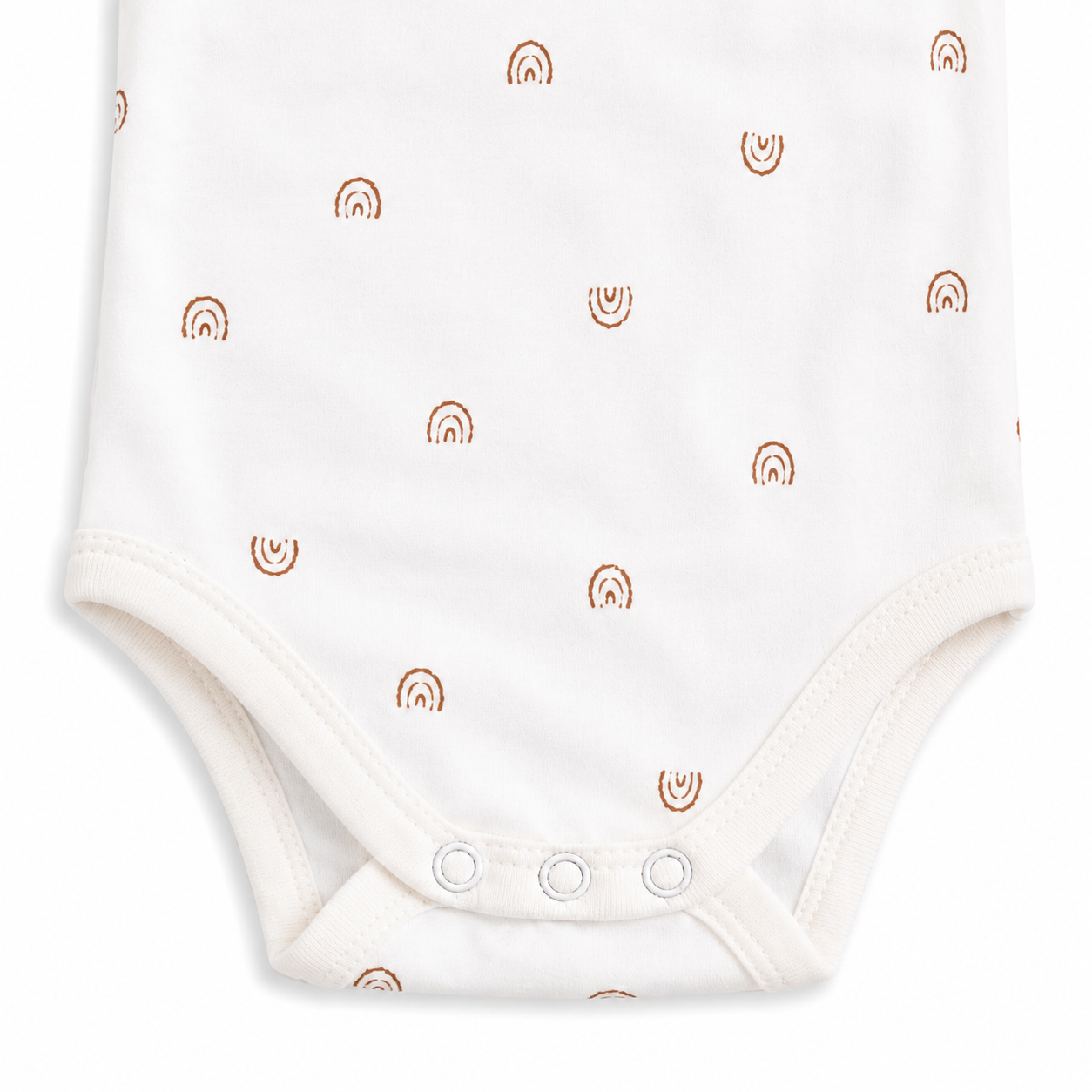 Baby Sleeveless Floral Onesie  –( 0-3 Months)