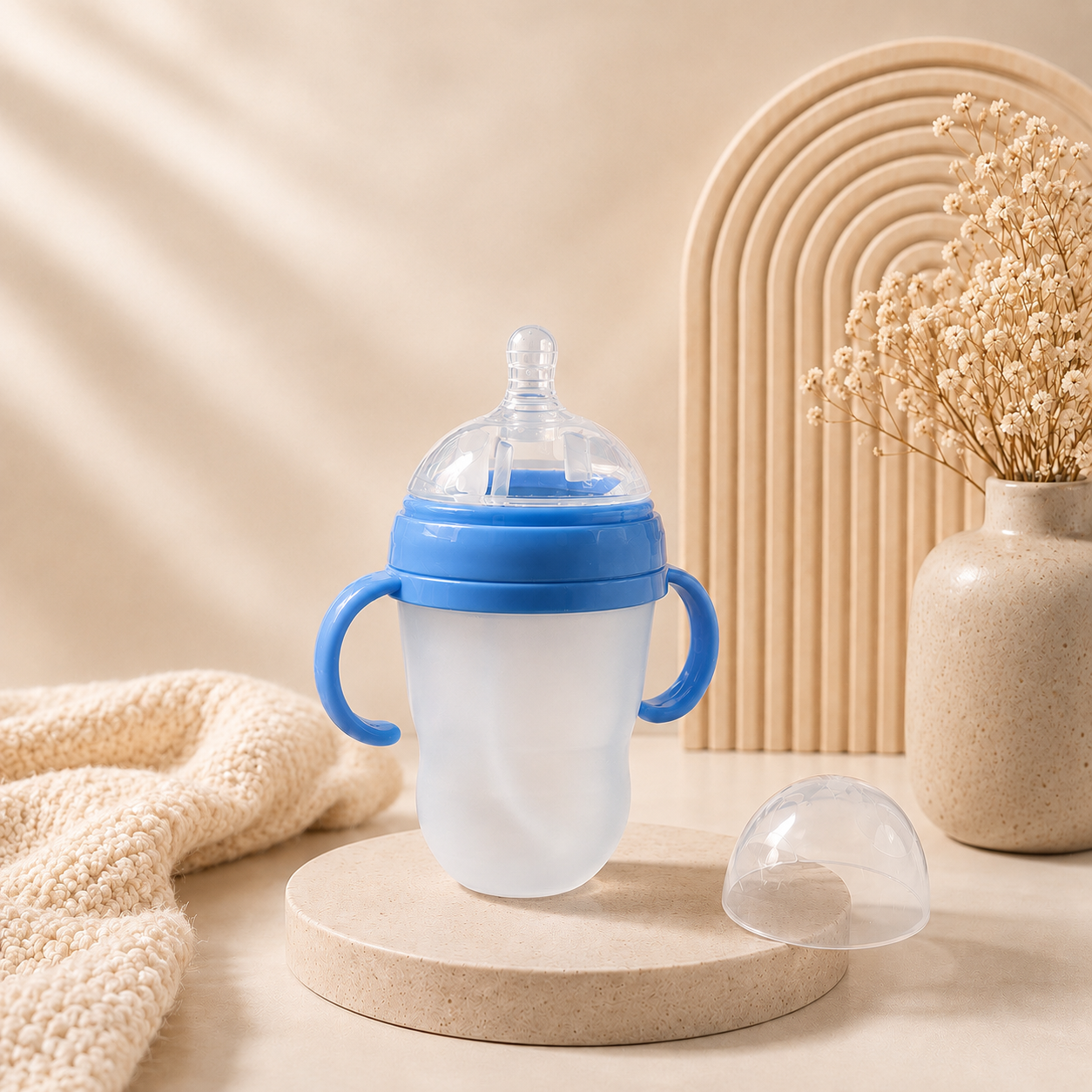 Silicone Baby Feeding Bottle