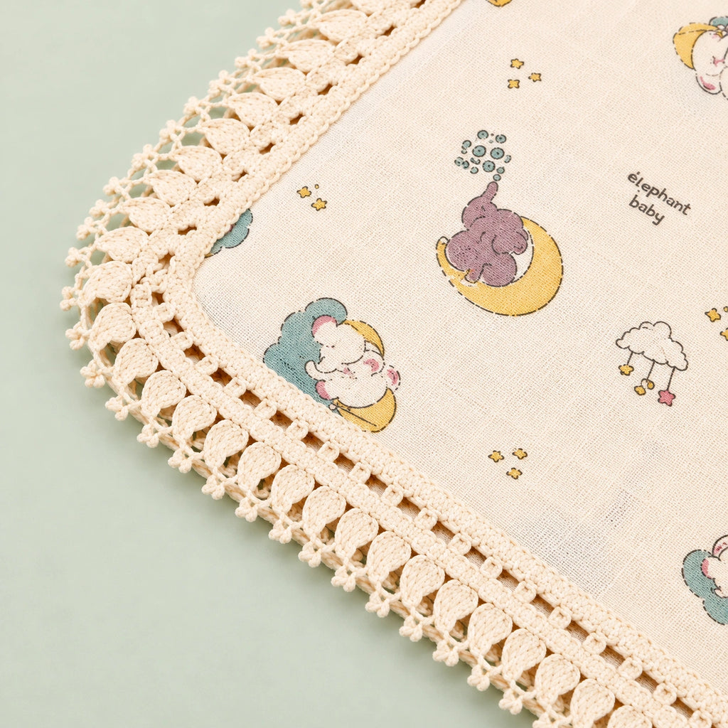 Muslin Swaddle Beige & Breathable Baby Swaddle