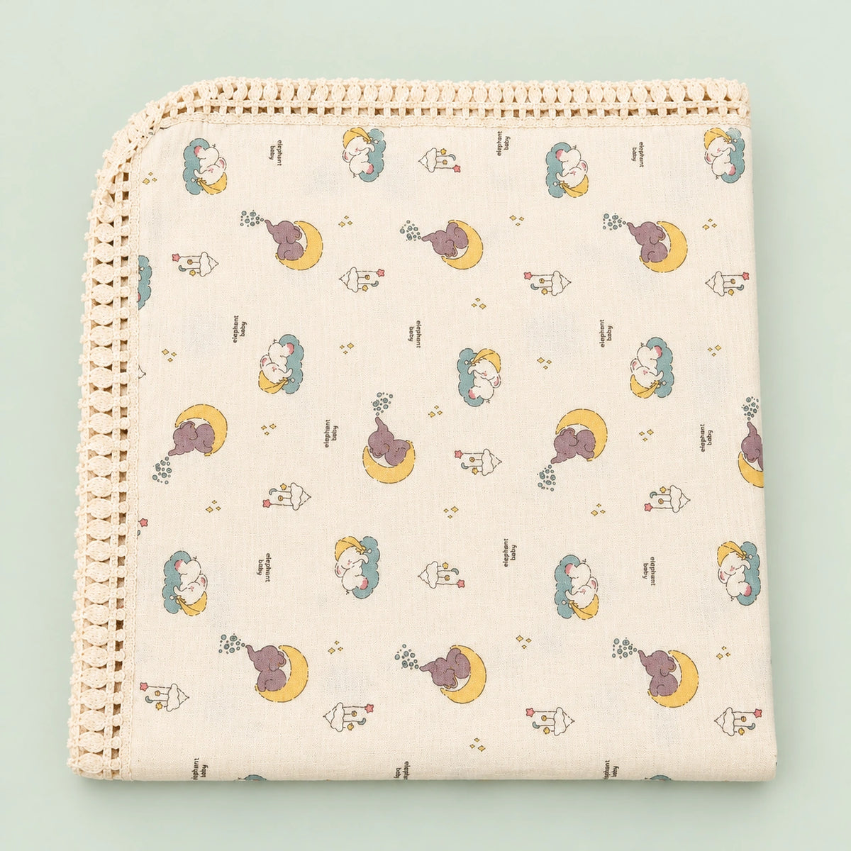 Muslin Swaddle Beige & Breathable Baby Swaddle