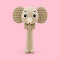 Elephant Silicone Baby Teether Toy – BPA Free Brown