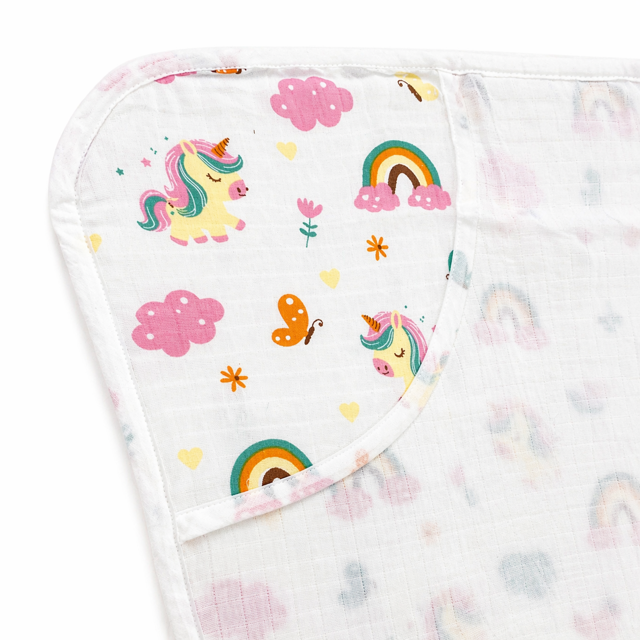 Muslin Hooded Baby Wrapper – Ultra Soft Swaddle Towel