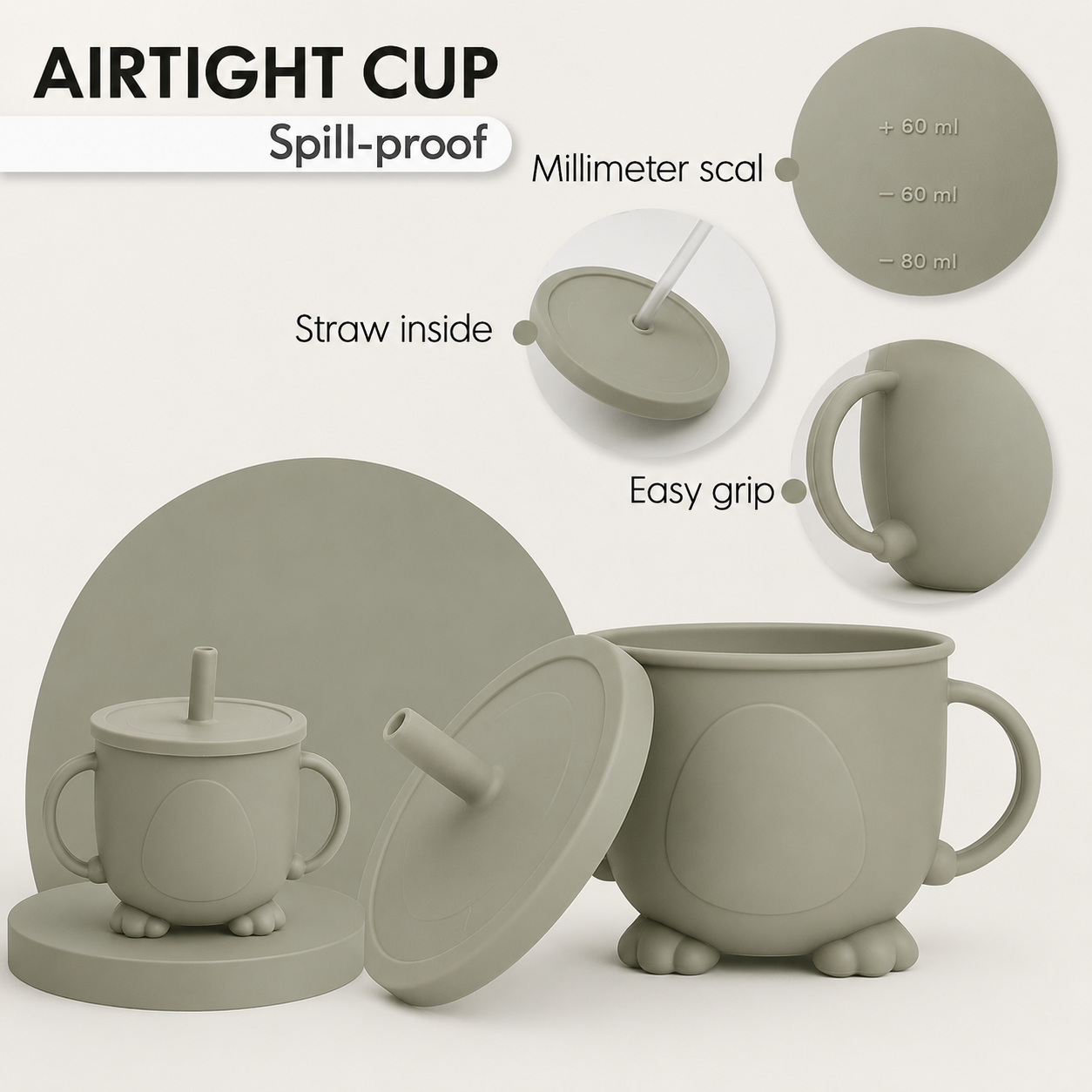 Premium Silicone Feeding Set