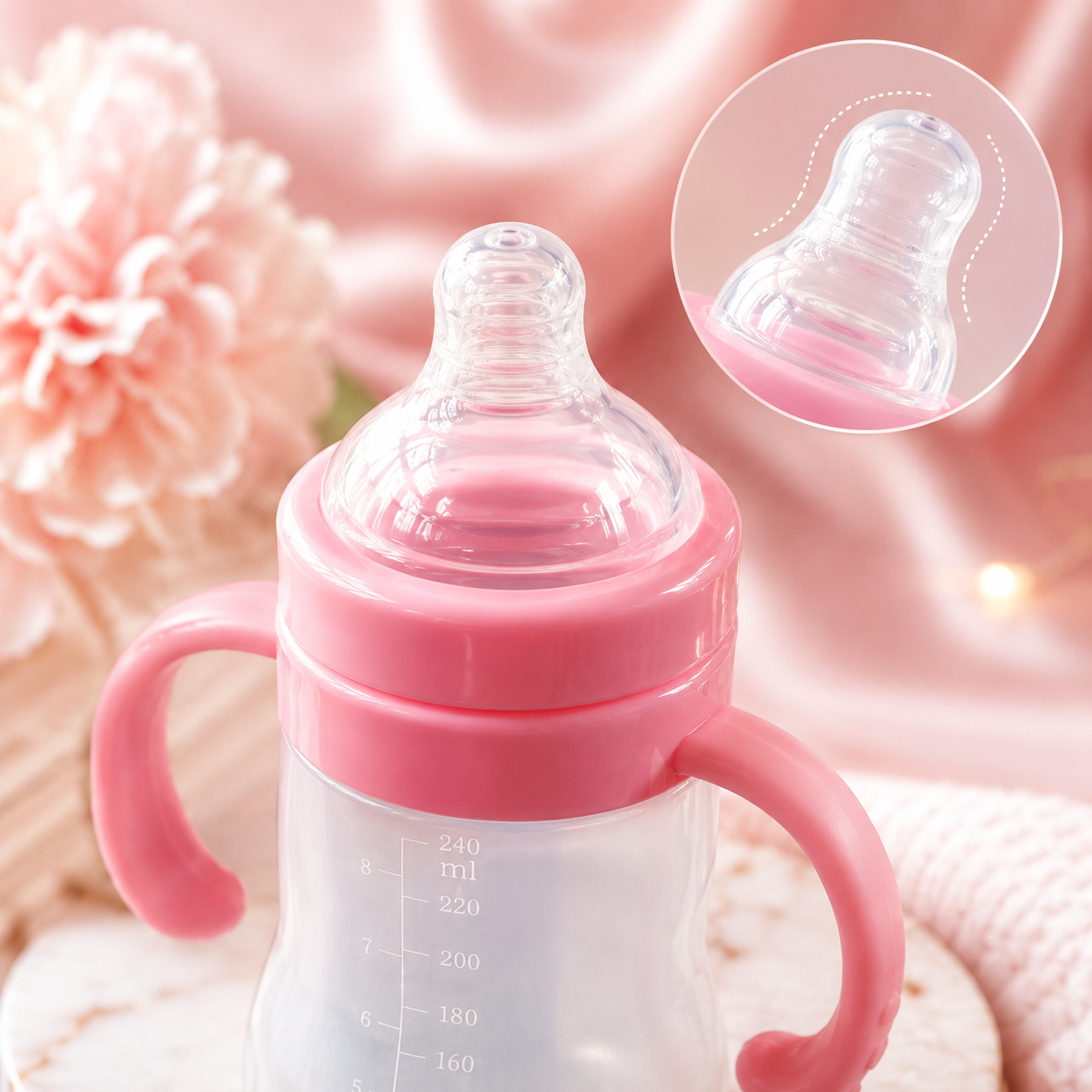 Silicone Feeding Bottle