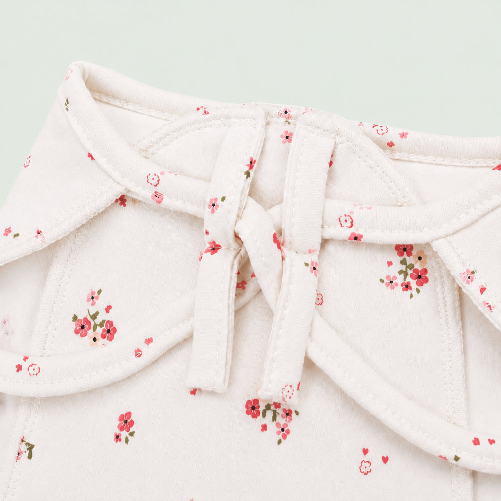 Soft Cotton Reusable Cloth Nappy for Newborn Baby |Flower||