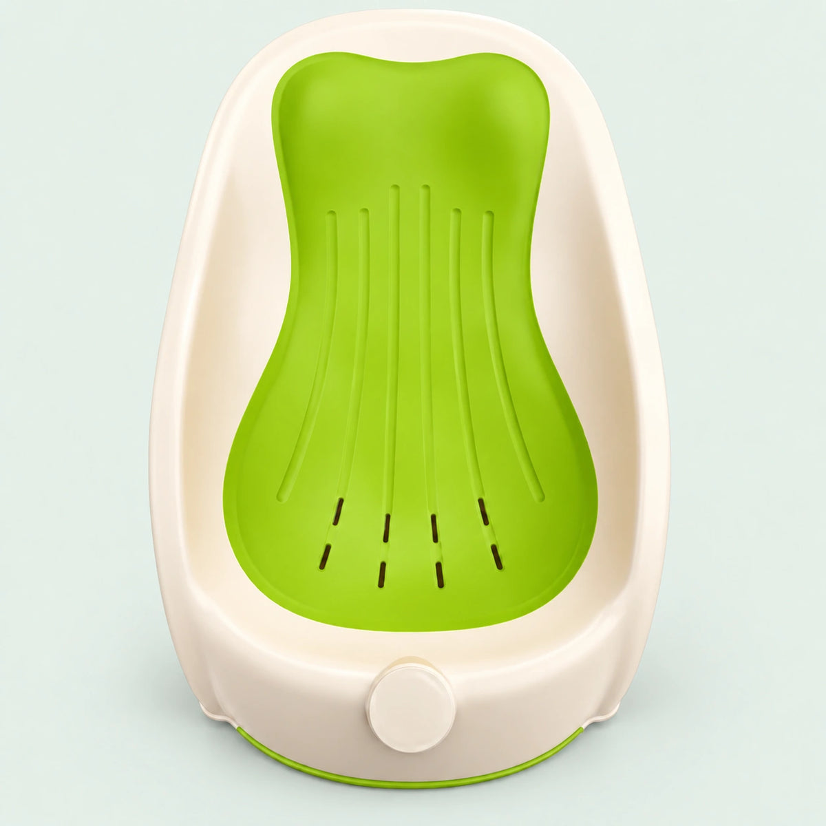 Baby Bathtub with Bath Support|Green|