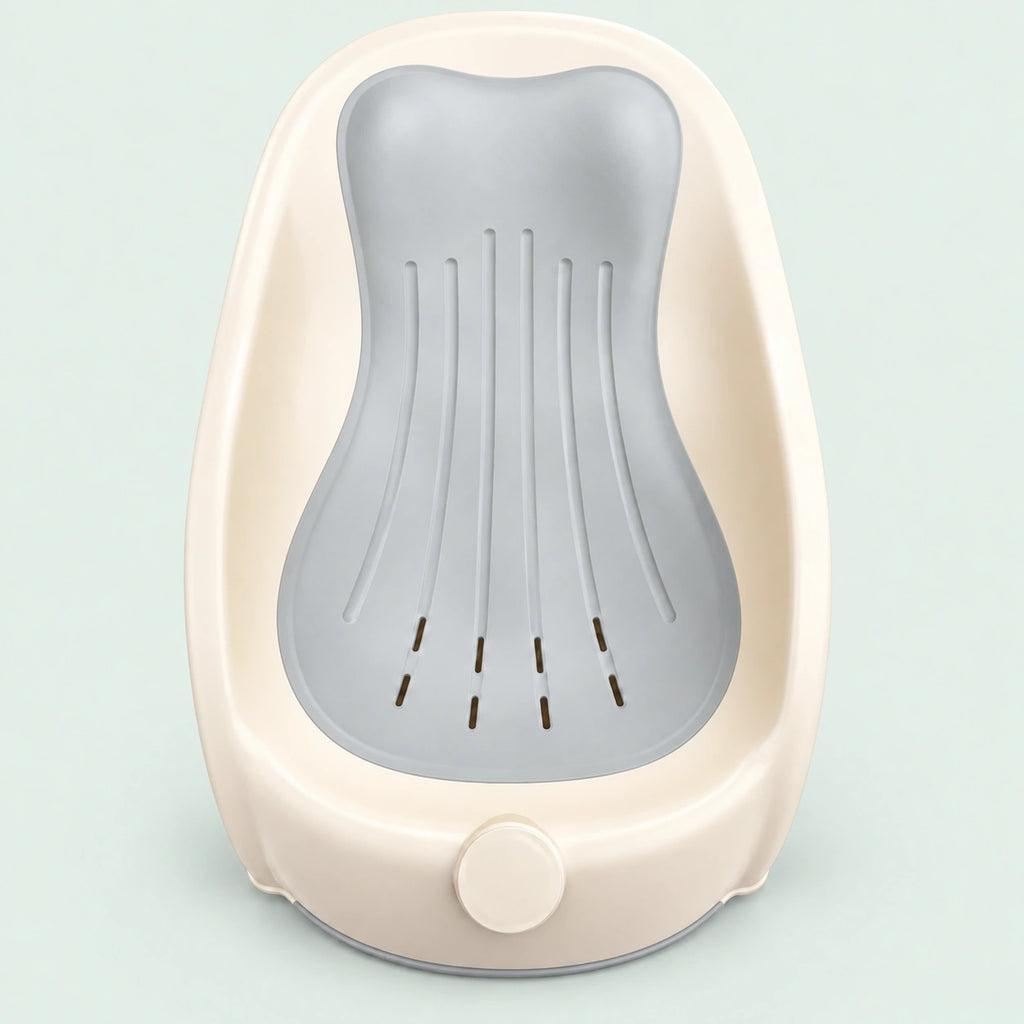 Baby Bathtub with Bath Support|Grey||