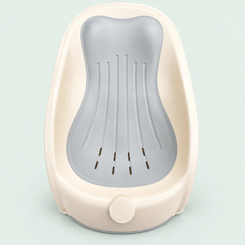 Baby Bathtub with Bath Support|Grey||