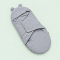 Muslin swaddle wrapper | Plain Colours | Crinkled Muslin | Grey