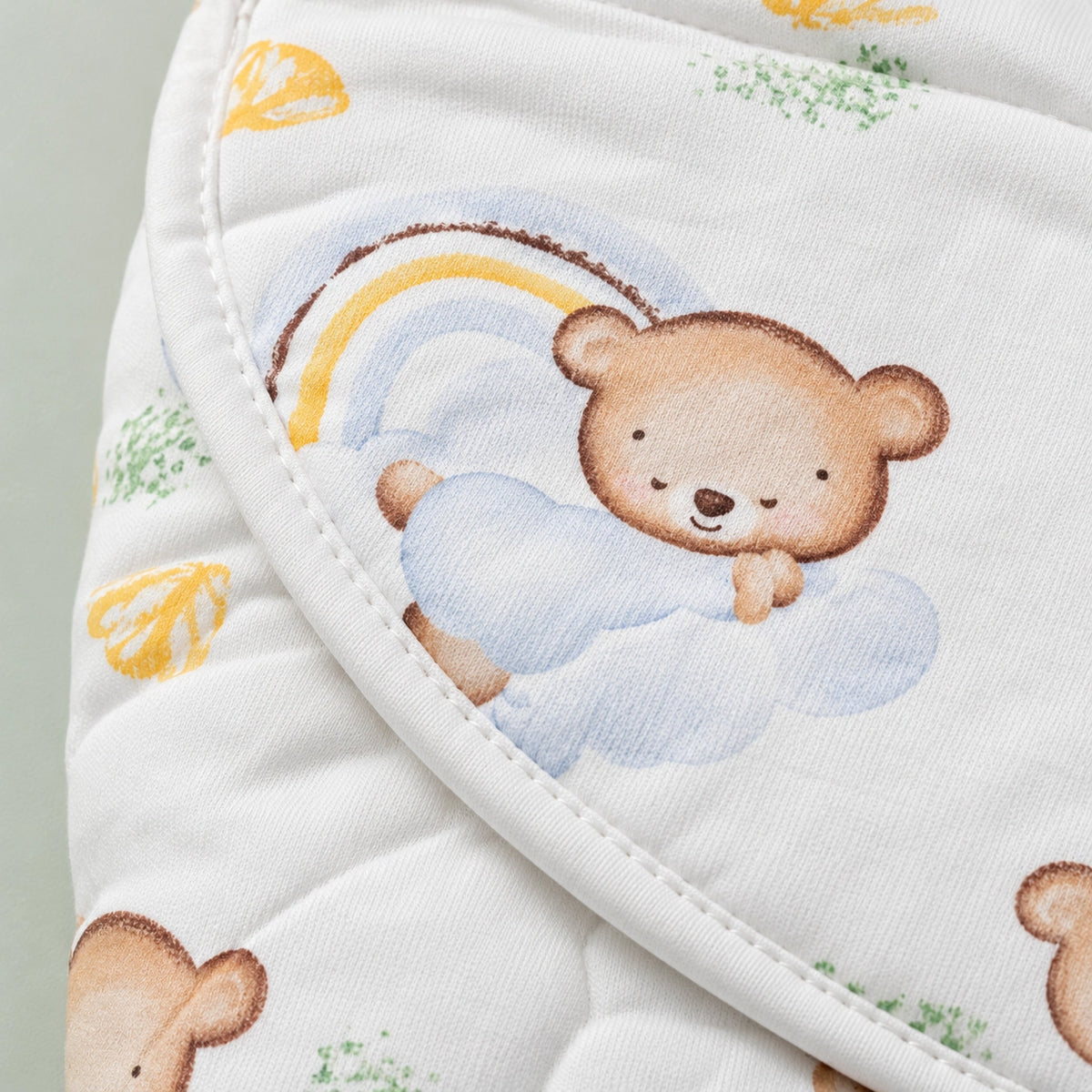 Newborn Baby Hooded Swaddle Wrapper|Bear|