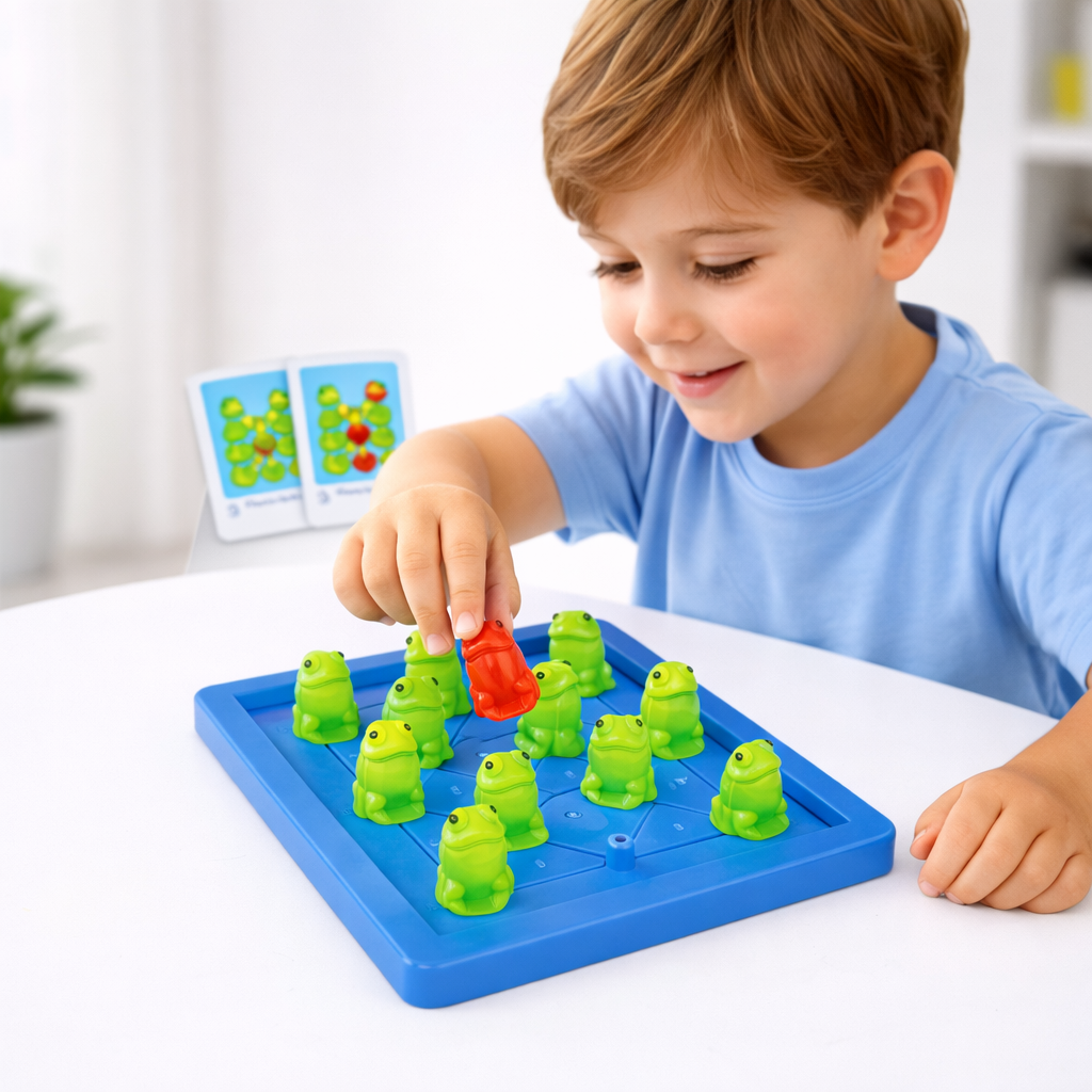 Froggy Hopscotch Solitaire Game