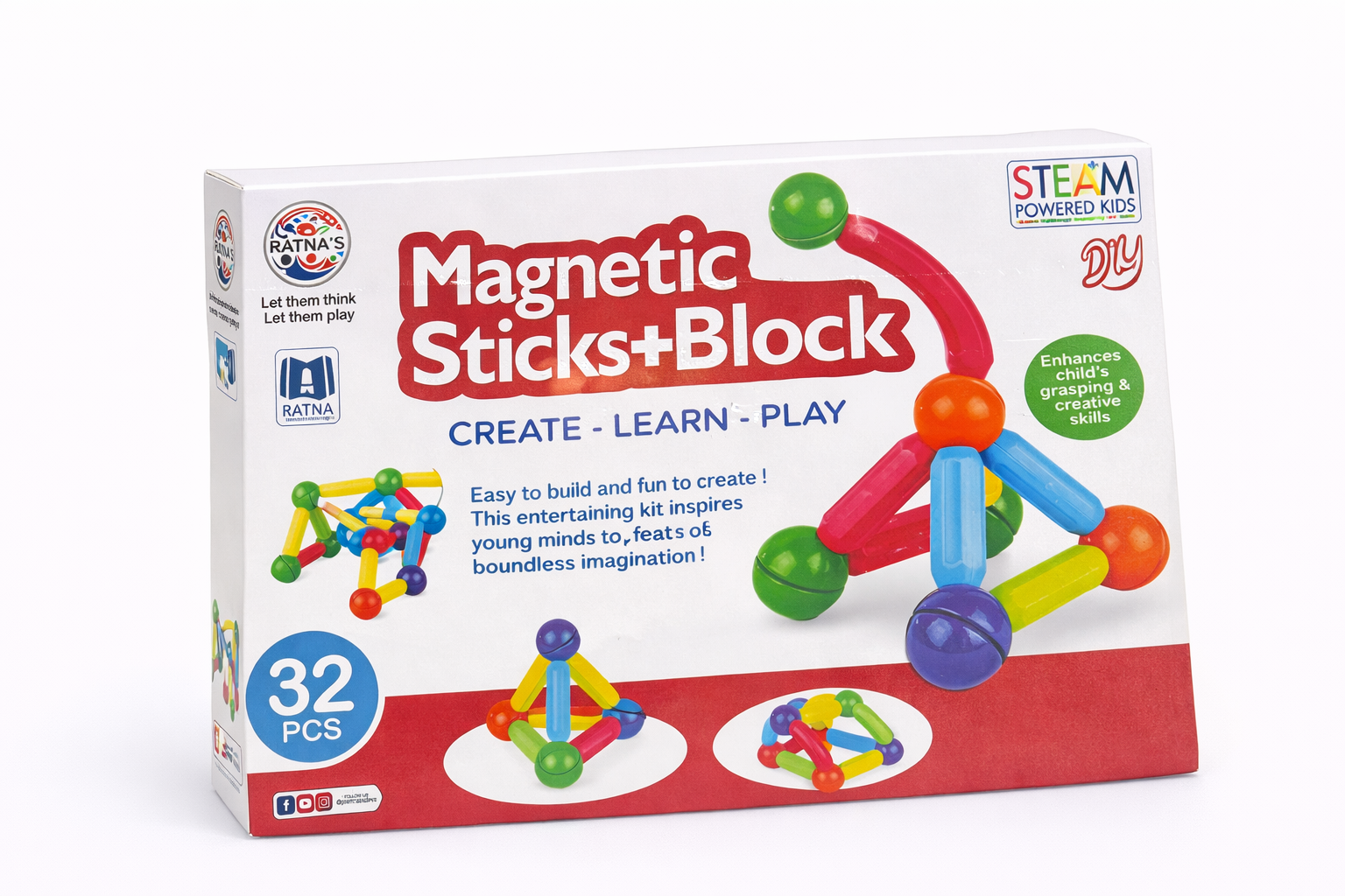 MAGNETIC STICK BLOCKS