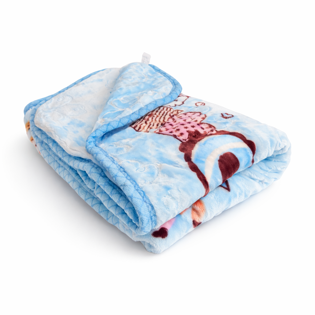 Premium Ultra Soft Baby Blanket Warm &Lightweight Blanket for Newborns & Kids
