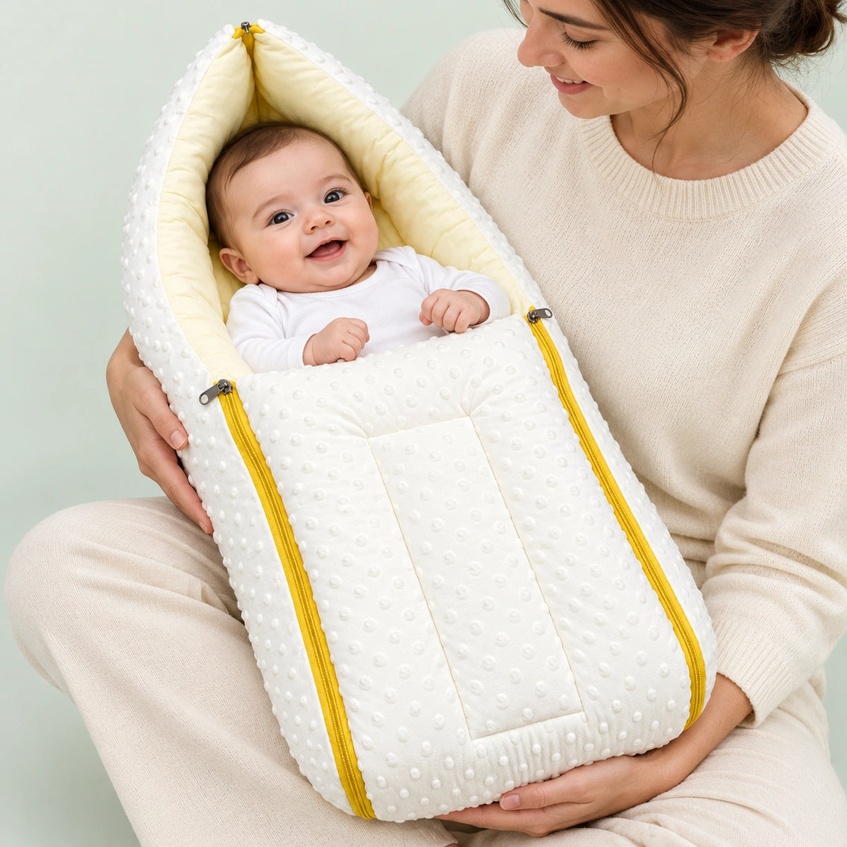 Baby Carry Nest with Dual Side Zipper