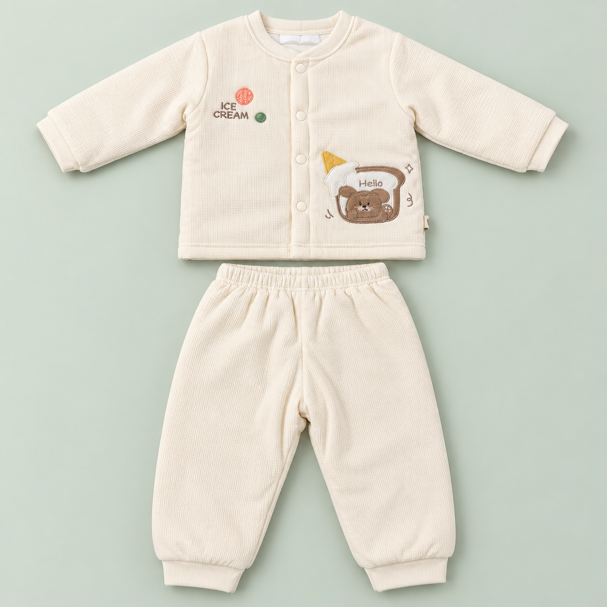 Baby Two-Piece Set|Ice cream|