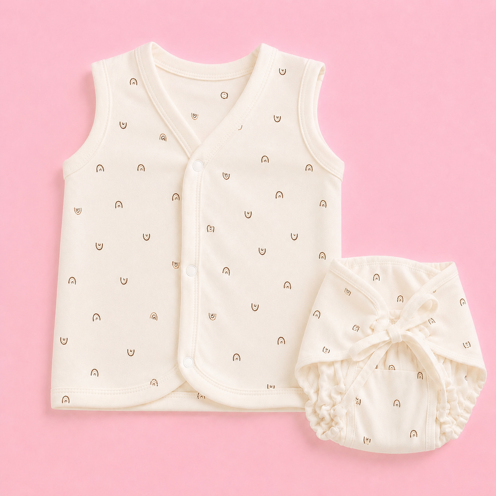 Newborn Jabala & Nappy Set  | Organic Cotton