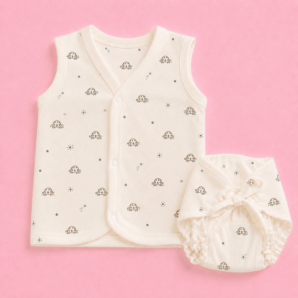 Newborn Jabala & Nappy Set  | Organic Cotton