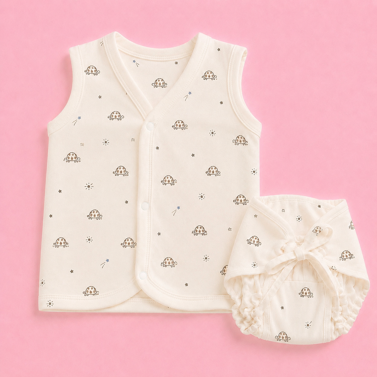 Newborn Jabala & Nappy Set  | Organic Cotton