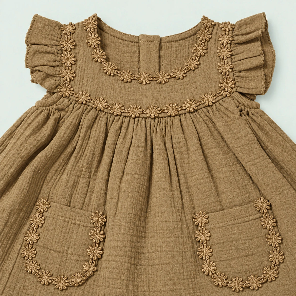 BEIEGE BABY FROCK