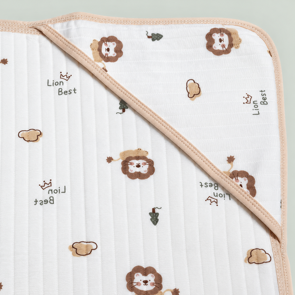 Soft Hooded Receiving Towel for Newborn Baby