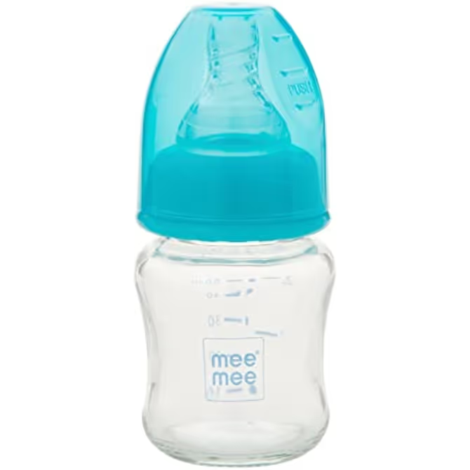 mee mee glass feeding bottle 50ml