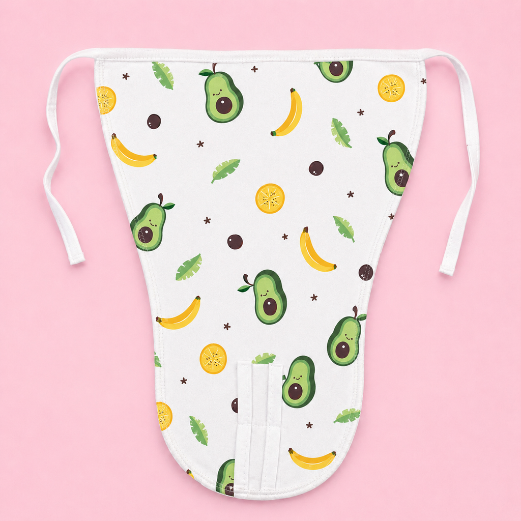 Muslin Nappies | Tie - up | Avocado